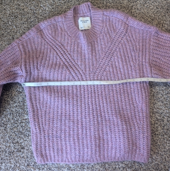 NEW Abercrombie & Fitch Super Soft Chunky Knit Pullover Sweater - Picture 8 of 11